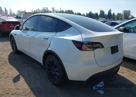 2020 Tesla Model Y Long Range Dual Motor All-Wheel Drive from USA, damaged, VIN 5YJYGDEE7LF008824